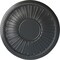 Ekena Millwork Leandros Ceiling Medallion (Fits Canopies up to 6 3/8"), Hand-Painted Pewter, 19 7/8"OD x 1 1/4"P CM22LNPES - alternate 1